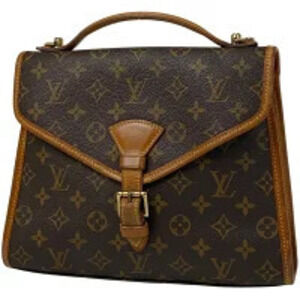 Louis Vuitton Bel Air Shoulder Bag Handbag Monogram Brown